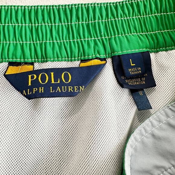 Polo Ralph Lauren Mens Swim Trunks Size L Board Shorts Preppy Classic Americana - Picture 5 of 6